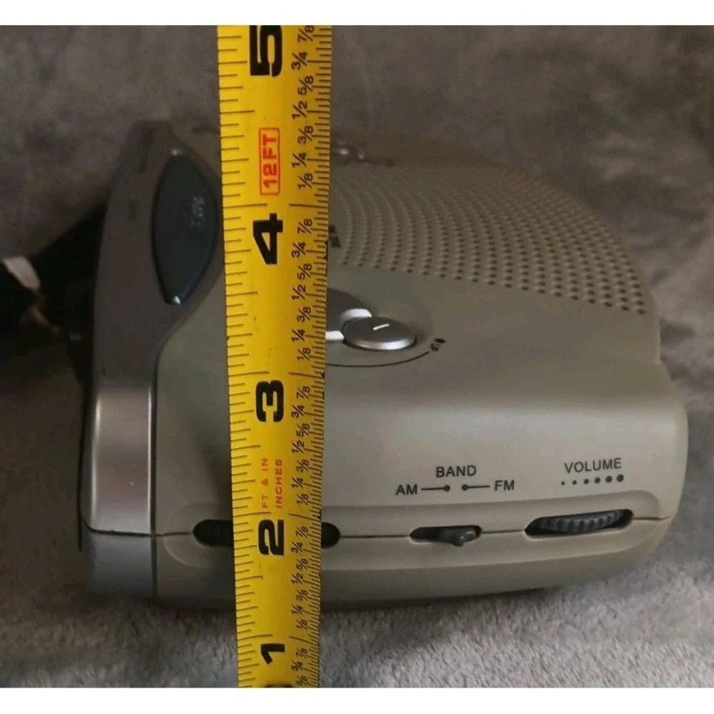 Emerson‎ CKS1850 Research SmartSet AM FM 2-Alarm Clock Radio Blue Dimmer Tested